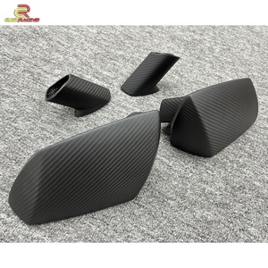 ฝาครอบกระจกมองข้างคาร์บอนไฟเบอร์แบบดรายแมทคุณภาพสูง (แบบเปลี่ยนแทน) สำหรับรถยนต์แลมโบ กันดีเออร์ เอแวนทาดอร์ LP700 ปี 2011-2015 - Product Image 3