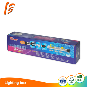 Led Ánh Sáng Đèn Bao Bì Hộp Giấy Gợn Sóng Tùy Chỉnh Tái Chế Các Tông Giấy Ánh Sáng Bóng Đèn Hộp - Product Image 2