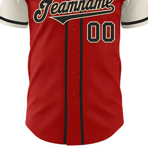 Camiseta de Béisbol de Manga Larga Personalizada de Alta Calidad, Impresión Digital, Poliéster/Algodón, Secado Rápido, Transpirable, Diseño Gratuito, Precio Económico - Product Image 4