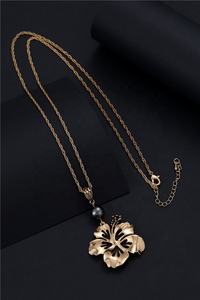 <strong>China</strong> <strong>Made</strong> Designer Women Earring Flower <strong>Jewellery</strong> Alloy Vintage Sublimation Necklace Sets - Product Image 5