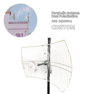 <span class=keywords><strong>Antena</strong></span> de sector 698-3800MHz Wifi Wimax Lte 2g3g4g5g Red exterior de largo alcance Parabólica <span class=keywords><strong>Tv</strong></span> <span class=keywords><strong>Antena</strong></span> parabólica Amplificador de <span class=keywords><strong>antena</strong></span> parabólica AP 24dbi Ganancia 20m - Product Image 1