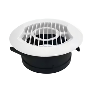 Wholesale Hvac <strong>Ventilation</strong> Abs Ceiling <strong>Wall</strong> Fresh Air Cowl Vents Air Outlet Vent Cover Round <strong>Exhaust</strong> Plastic Disc Valve - Product Image 2