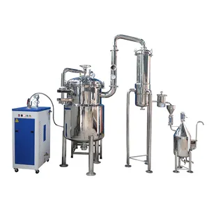 80-100L ginger flower essential oil distiller extracting press making distillation hydro machine