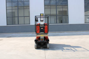 Venta de fábrica Mini 200kg 8m 10m 14m Plataforma de trabajo de elevación de mástil vertical autopropulsada - Product Image 3