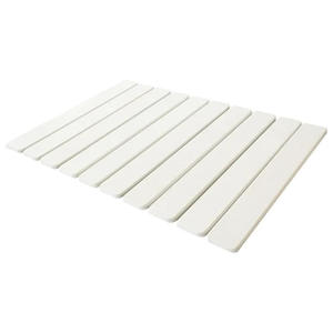Tapis de bain pliable en pierre de diatomite solide, antidérapant, super absorbant, séchage rapide, tapis de sol pour salle de bain - Product Image 1