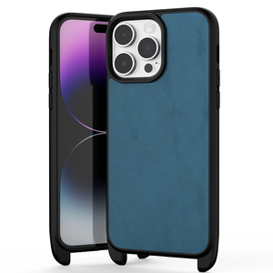 Newest <strong>Low</strong> <strong>Price</strong> Sublimation Groove Blank Tpu Pc Lanyard <strong>Mobile</strong> Phone Back Case for Iphone 14 - Product Image 5