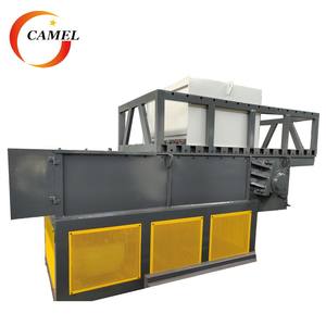 Déchiqueteuse et broyeur robuste à un seul arbre pour plastiques techniques ABC PC PS PE PP, granulés et déchets - Product Image 1