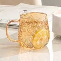 Carafe à eau froide grande capacité pour la maison, en verre borosilicate, pot à jus, théière à fleurs, distributeur d'eau froide