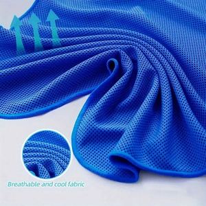 Serviette rafraîchissante pour le cou et le visage avec capuche, offre protection, douceur et respirabilité pour le sport, la remise en forme et les séances de gym - Product Image 2