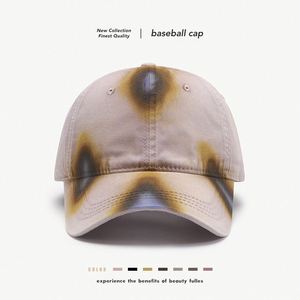 Nueva Gorra de Béisbol Unisex de Algodón Lavado con Combinación de Colores, Suave, Cortavientos, Transpirable, Estilo Urbano, para Exteriores, Cuatro Estaciones, Modelo Domo Común - Product Image 2
