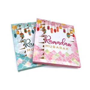 Caixa de calendário de Advento Eid Mubarak Infantil Ramadã 30 dias Chocolate