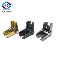 Supports de charnière pliables modernes en fer pour meubles, pour l'extension des pieds de table, chaise, lit, avec utilisation en cuisine, salon ou extérieur