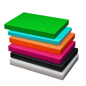 Nhà sản xuất bán buôn mật độ cao polyethylene Bảng điều chỉnh 4x8 HDPE Board Đen tấm nhựa