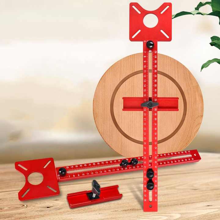 Circular Router Mill 400mm Milling Round Guide - Precision Woodworking Tool