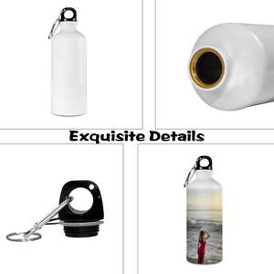 Botellas de Agua Deportivas de Aluminio Blancas para Sublimación de 20 oz/600 ml, para Impresión por Transferencia de Calor por Sublimación - Product Image 4