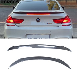 สปอยเลอร์หลังคาร์บอนไฟเบอร์ทรง V สำหรับรถยนต์ BMW ซีรีส์ 6 รุ่น F06 4 ประตู คราน คูเป้ M6 และ F13 2 ประตู คูเป้ M6 - Product Image 1
