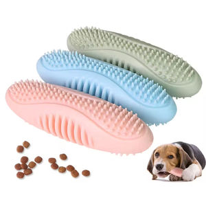 बोरियत राहत और दांतों की सफाई के लिए इंटरैक्टिव आंदोलन के साथ काटने के प्रतिरोधी प्रशिक्षण स्टिक - Product Image 1