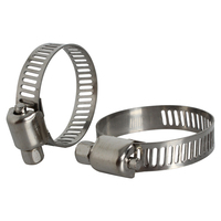Colliers de serrage pour tuyaux en acier inoxydable, pinces à collier de serrage, vis de serrage pour collier de serrage de moto