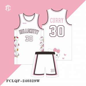 Qzjc कस्टम ग्रीष्मकालीन प्रशिक्षण प्रतिवर्ती लघु आस्तीन पूर्ण शरीर बास्केटबॉल वर्दी पुरुषों की महिलाओं की नई डिजाइन प्लस आकार टीम - Product Image 2