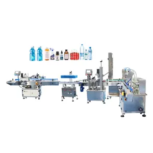 Cosmetics Juice Drinks Liquor Fillers Liquid Automatic Filling And Sealing Machine Manufacturer