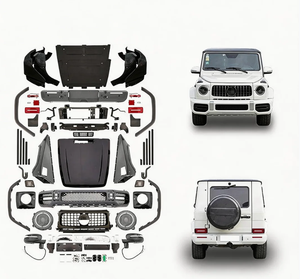 Nouveau <span class=keywords><strong>prix</strong></span> usine Kit carrosserie <span class=keywords><strong>AMG</strong></span> G500 W463 pour mise à niveau W464 <span class=keywords><strong>G63</strong></span> G Wagon 2008-2019 avec calandre, capot, ailes, pare-chocs avant personnalisé - Product Image 1