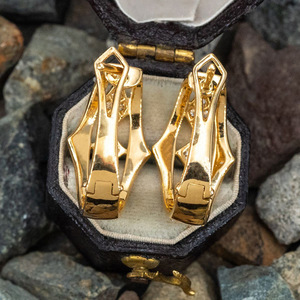 Orecchini a Cerchio Semplici per Donne, Accessori Classici per Uso Quotidiano - Product Image 5