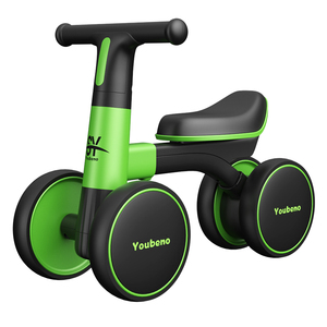 Nuova Bicicletta Senza Pedali <span class=keywords><strong>a</strong></span> 4 Ruote e <span class=keywords><strong>Monopattino</strong></span> <span class=keywords><strong>a</strong></span> Quattro Ruote per Bambini da 1-3 Anni, Giocattolo Educativo per Principianti - Product Image 6