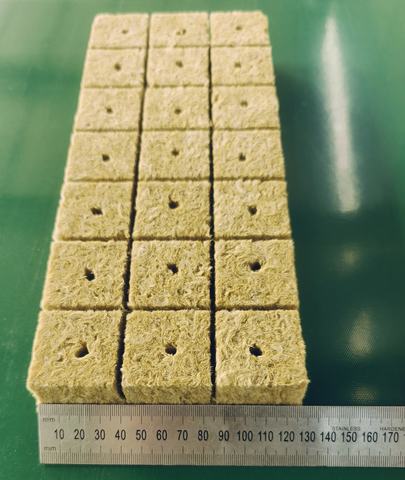 Greenhouse Planting Rock Wool Grow Cubes Hydroponic Rock Wool for Plant Propagation