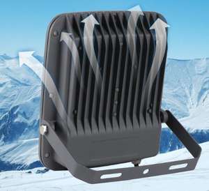 उच्च प्रदर्शन आउटडोर निविड़ अंधकार एल्यूमीनियम कांच ip65 30w बाढ़ प्रकाश का नेतृत्व किया - Product Image 4