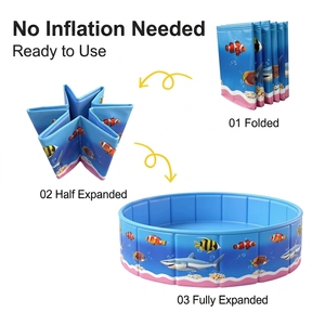 Piscine pliable <span class=keywords><strong>pour</strong></span> <span class=keywords><strong>chien</strong></span> en PVC, spa <span class=keywords><strong>pour</strong></span> animaux de compagnie, grande <span class=keywords><strong>baignoire</strong></span> <span class=keywords><strong>pour</strong></span> <span class=keywords><strong>chien</strong></span> de grande taille, piscine <span class=keywords><strong>pour</strong></span> animaux de compagnie - Product Image 3