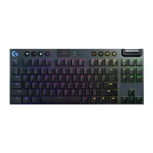 Original Logitec G913 TKL Bluetooth Sem Fio Três-modo Teclado Mecânico Ultra-fino RGB Gaming Keyboard