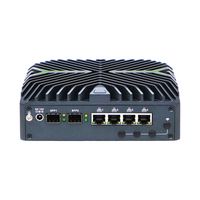 Mini PC Tanpa Kipas dengan Prosesor Intel Core I5 1235U Generasi ke-12, LAN 4x2.5G, 2x10GbE SFP+, Tiga Layar, DDR5 64GB Slot, Firewall, VPN, Keamanan Jaringan