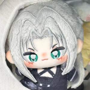 Anime Final Fantasy 7 Claude Safiros attributo 10cm bambola di cotone stella marina Unisex peluche ricamato tecniche accessori per feste - Product Image 3