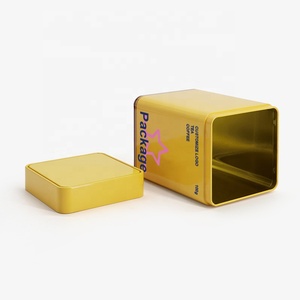 Boîtes en métal carrées hermétiques personnalisées de luxe pour le stockage du thé, du <span class=keywords><strong>café</strong></span> <span class=keywords><strong>moulu</strong></span> et des grains de <span class=keywords><strong>café</strong></span>, petites boîtes de conserve - Product Image 4