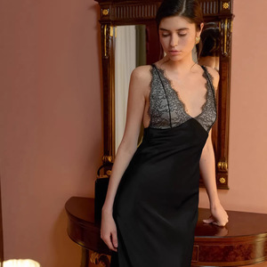 Abito Elegante da Donna Slim-fit di Alta Gamma con Pizzo Stile Francese Nuovo per l'Estate 2026 - Product Image 1