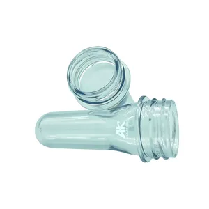 Hersteller Lieferant Vorformen transparente Kunststoffflasche Pet-Vorform 38 mm Hals flüssigkeitsflasche Pet-Vorform
