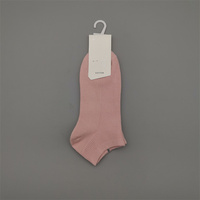 Chaussettes courtes pour femmes en coton 100% neuves, sortie d'usine, chaussettes basses à la cheville, confortables et transparentes
