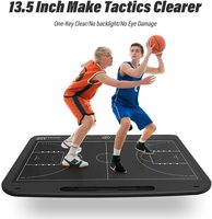 13.5 pouces tactique Football stratégie magnétique planche à dessin LCD entraîneur cadeaux stylet stylo marqueur écriture tablette bricolage enfants éducatifs