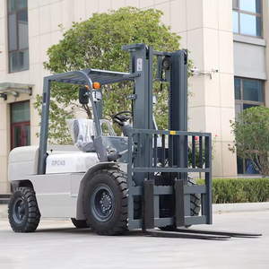 Forklift Diesel Internal Combustion Tahan Aus 2 Ton Off Road Counterbalanced Forklift Tugas Berat - Product Image 4