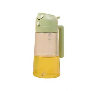 Prix d'usine – Pulvérisateur 2-en-1 et flacon d'huile en verre réutilisable pour la cuisine – Plusieurs achats possibles - Product Image 4