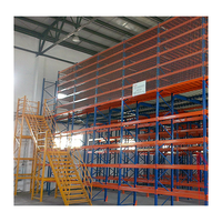 Grille en acier à poutres en H épaissies et robustes pour entrepôt, plancher de mezzanine, optimisation de l'espace