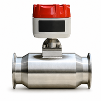 Débitmètre vortex haute précision en acier inoxydable DN25-DN150 4-20mA Impulsion RS485 pour liquides de refroidissement CDU FVX260