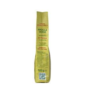Arcilla Verde Ventilata 500gr Arcilla verde fina 100% natural en polvo ventilado para tratamientos faciales, corporales y capilares - Product Image 5