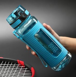 Botte en silicone de bouteille d'eau de marqueur de temps de motivation de 400ml, sans BPA anti-dérapant étanche pour l'extérieur avec paille et protection - Product Image 6