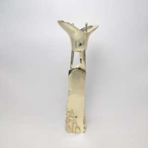 Qin <strong>Dynasty</strong> Metal <strong>Gold</strong> Wine &amp; Liquor Spirits Cups Chinese Antique Metal Crafts Award Trophy Elegant Historic Design - Product Image 3