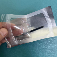 Pochettes de stérilisation préformées et rouleaux de film d'emballage médical sur mesure, à scellage thermique Chevron, à décollement facile, pochettes stériles