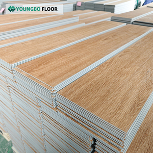 Piso Ecológico de Plástico SPC Tipo Madera con Sistema de Ensamble, PVC/LVT, 4.0 mm, Losetas de Vinilo Adhesivas Tipo Plancha con Cierre de Clic - Product Image 1