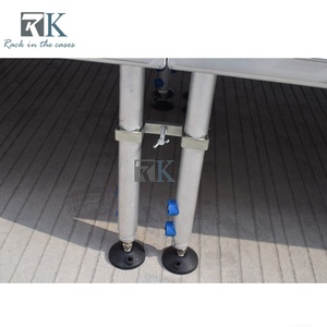 Escenario de Plataforma de Carga Pesada de Cuatro Patas Ajustables de Fácil Instalación en Oferta - Product Image 6