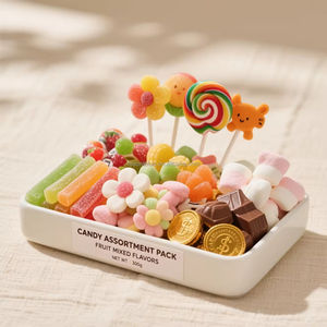 Lustige Fruchtige Frühlings-Fingerbonbons Gummibärchen Würfelförmiges Spielzeug-Set - Product Image 1