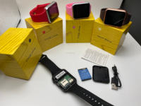 Reloj Inteligente para Niños A1, el Más Vendido del 2026, con Tarjeta SIM, Tarjeta SD, Cámara, Teléfono Móvil BT, PKD20 T900 T500, Resistente al Agua IP67